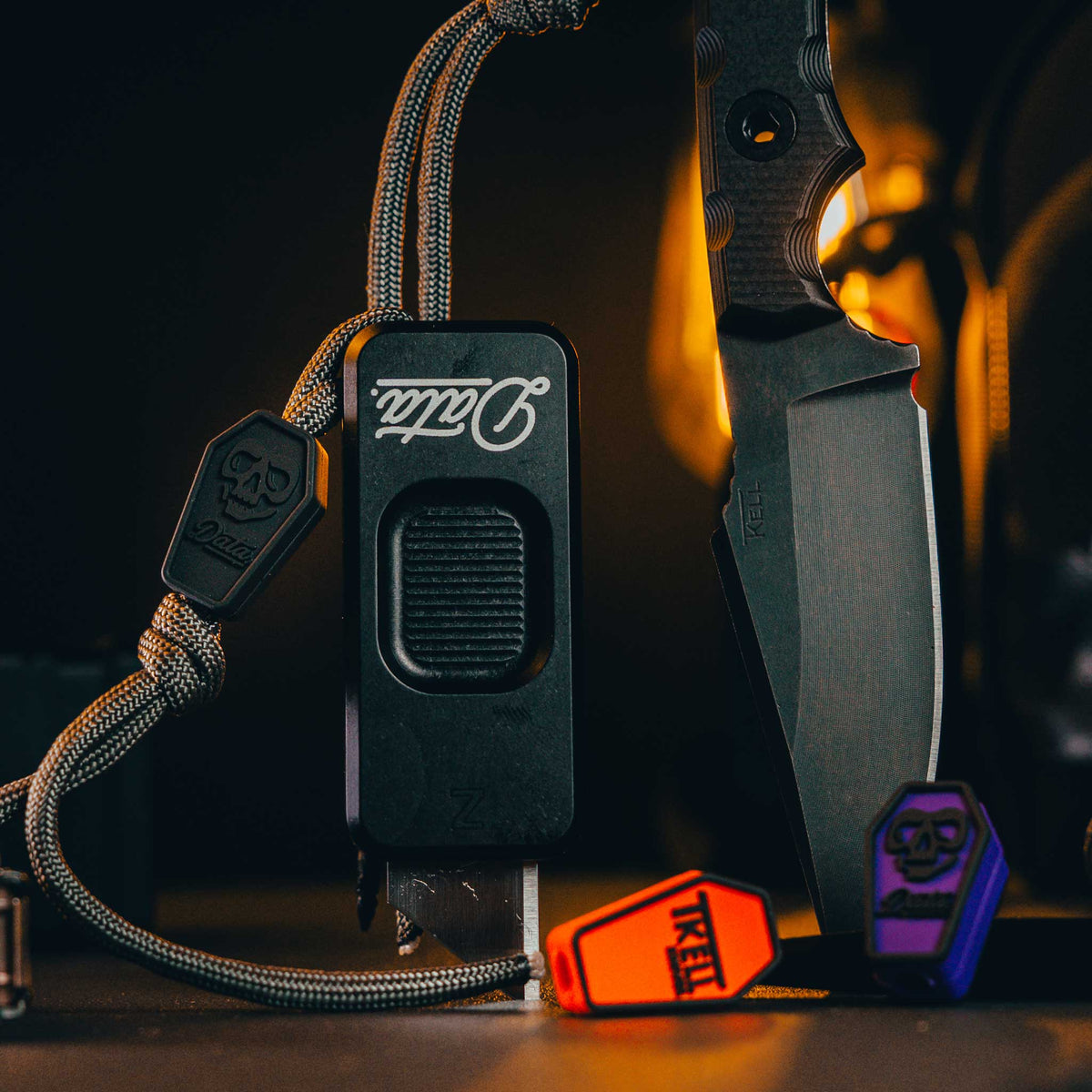 T.KELL and DATA CREW (Collab) Coffin Lanyard Beads