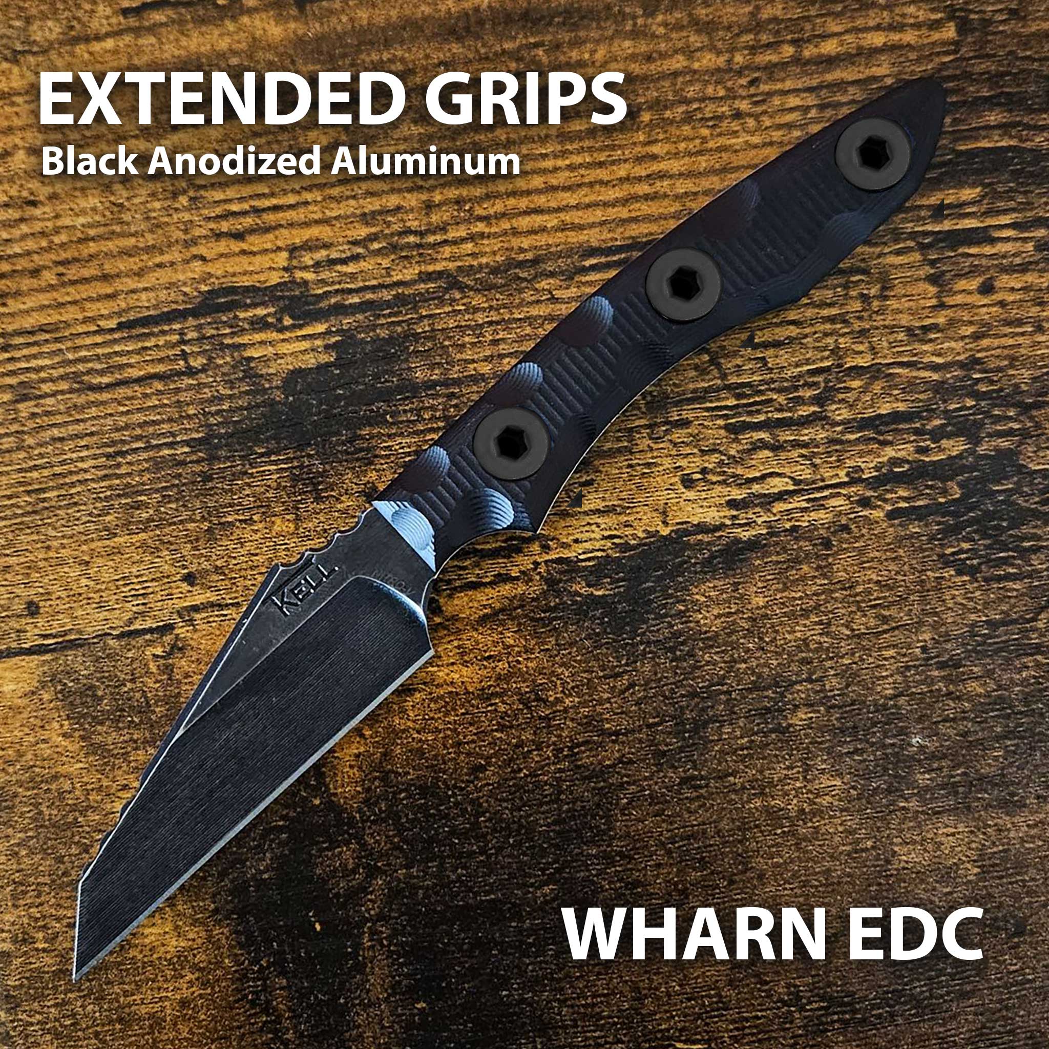 Anodized Aluminum Extended Grips (P) and Screws