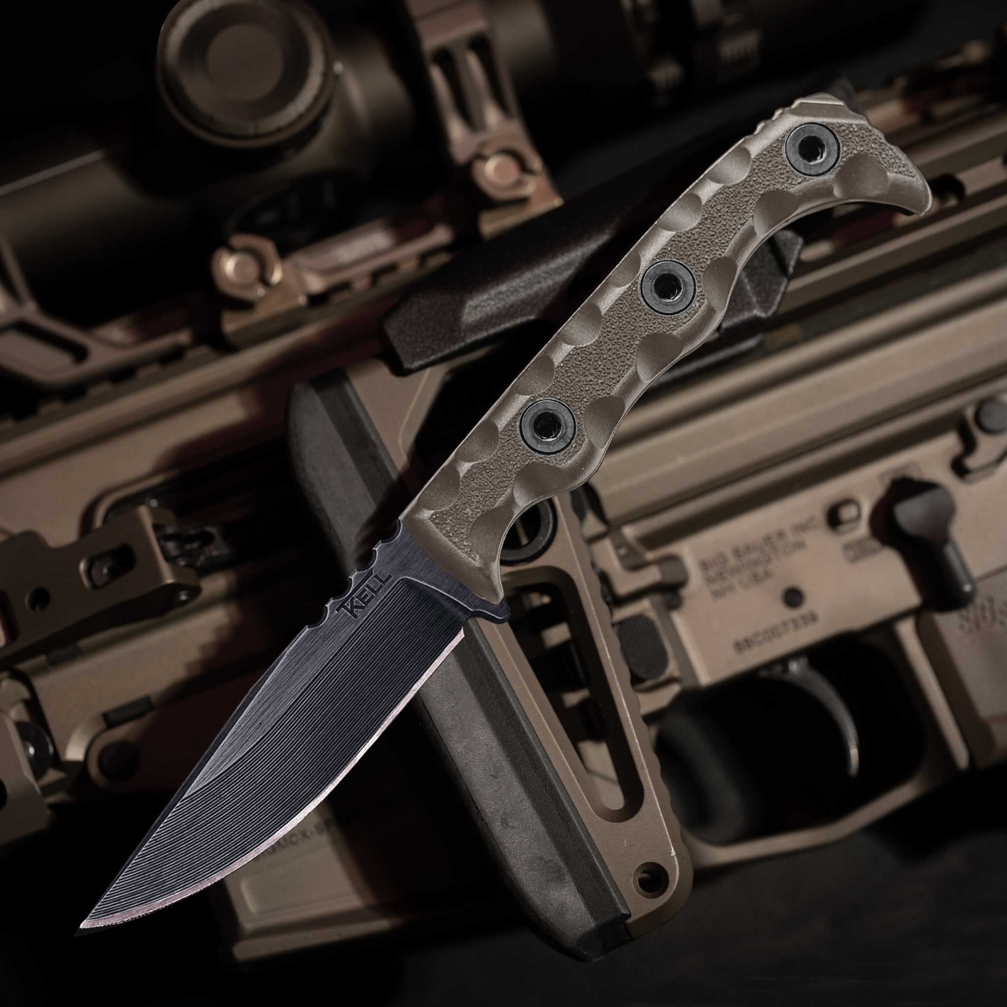 Agent 005 | Lightweight Clip Point Knife | T.Kell Knives
