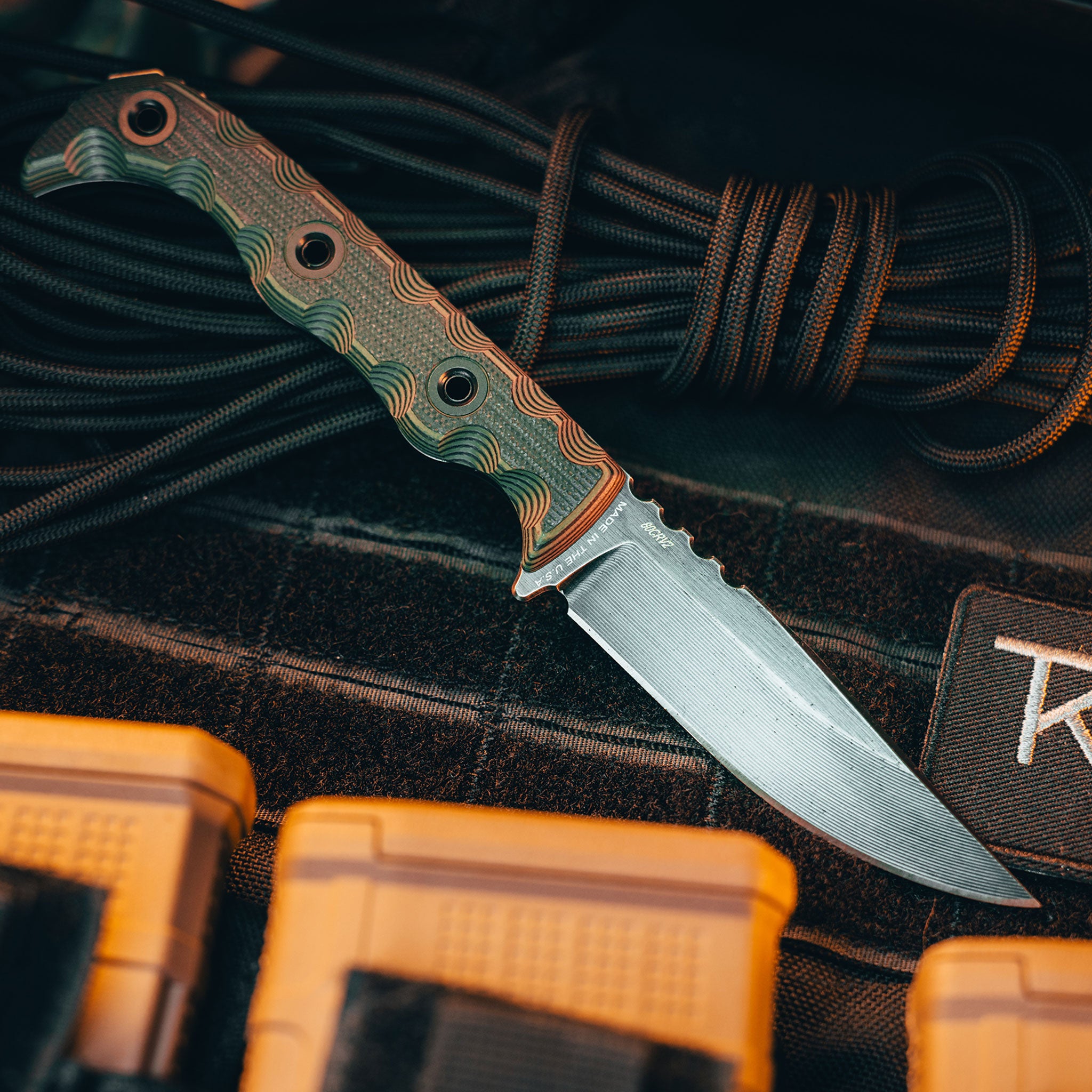 Agent 005 | Lightweight Clip Point Knife | T.Kell Knives