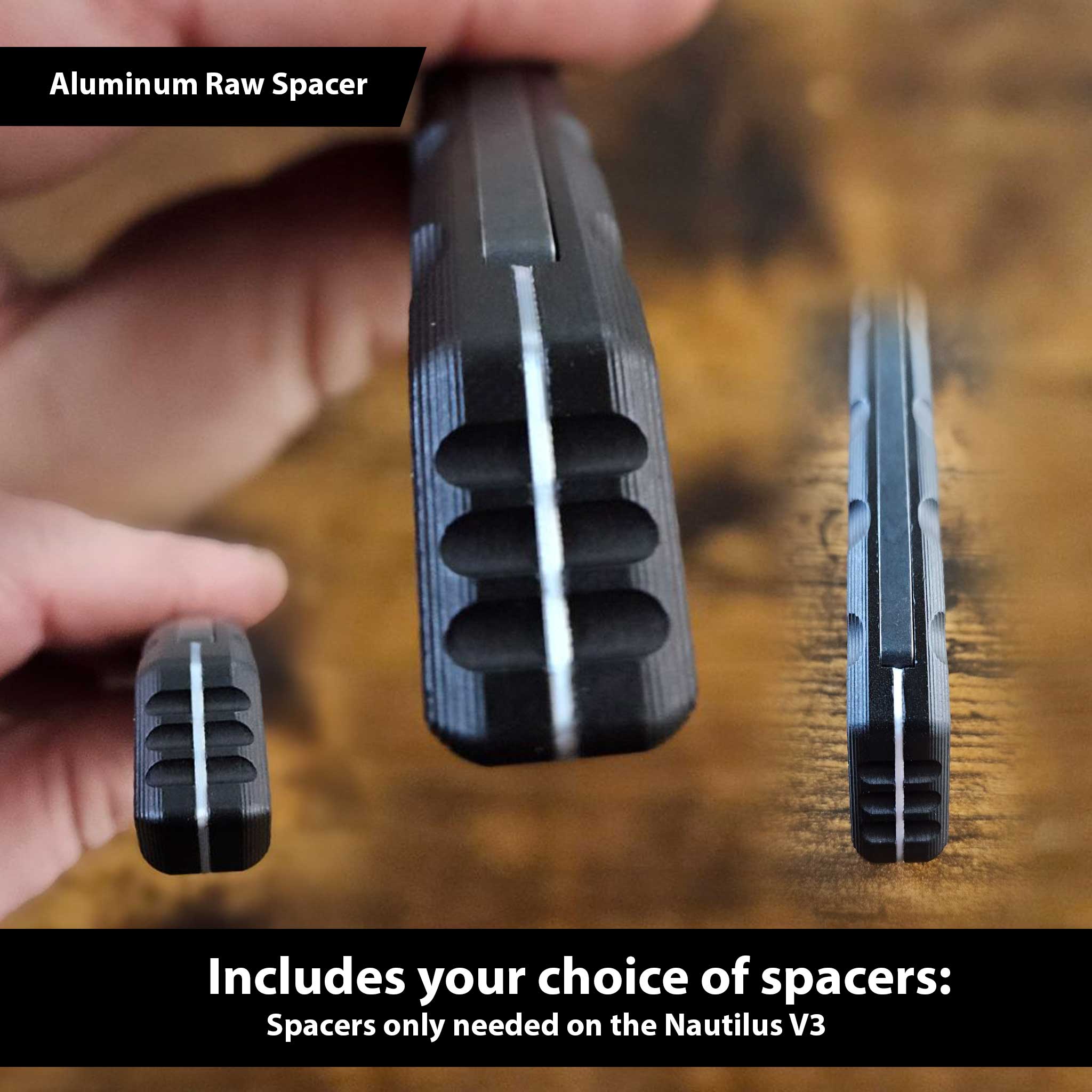 NAUTILUS EXTENDED ALUMINUM GRIPS