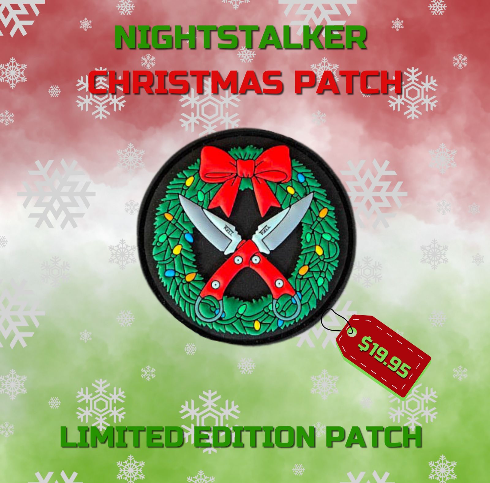 T.Kell Christmas Patch
