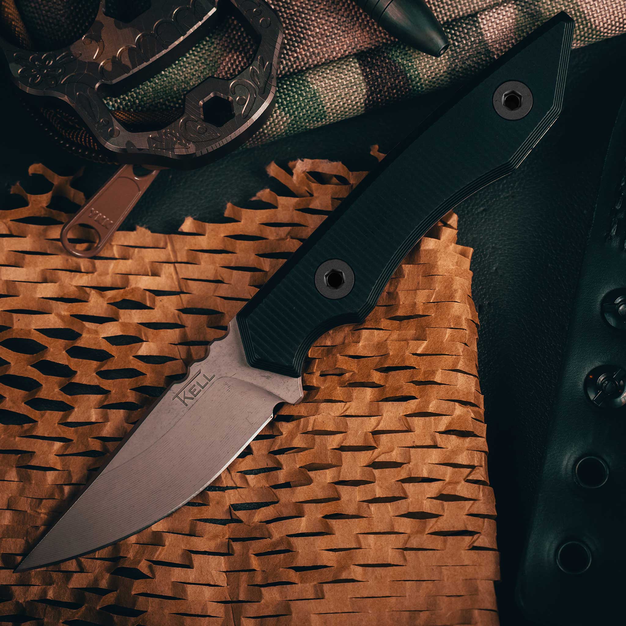 Custom Knives and Handmade Tactical Blades | T. Kell Knives