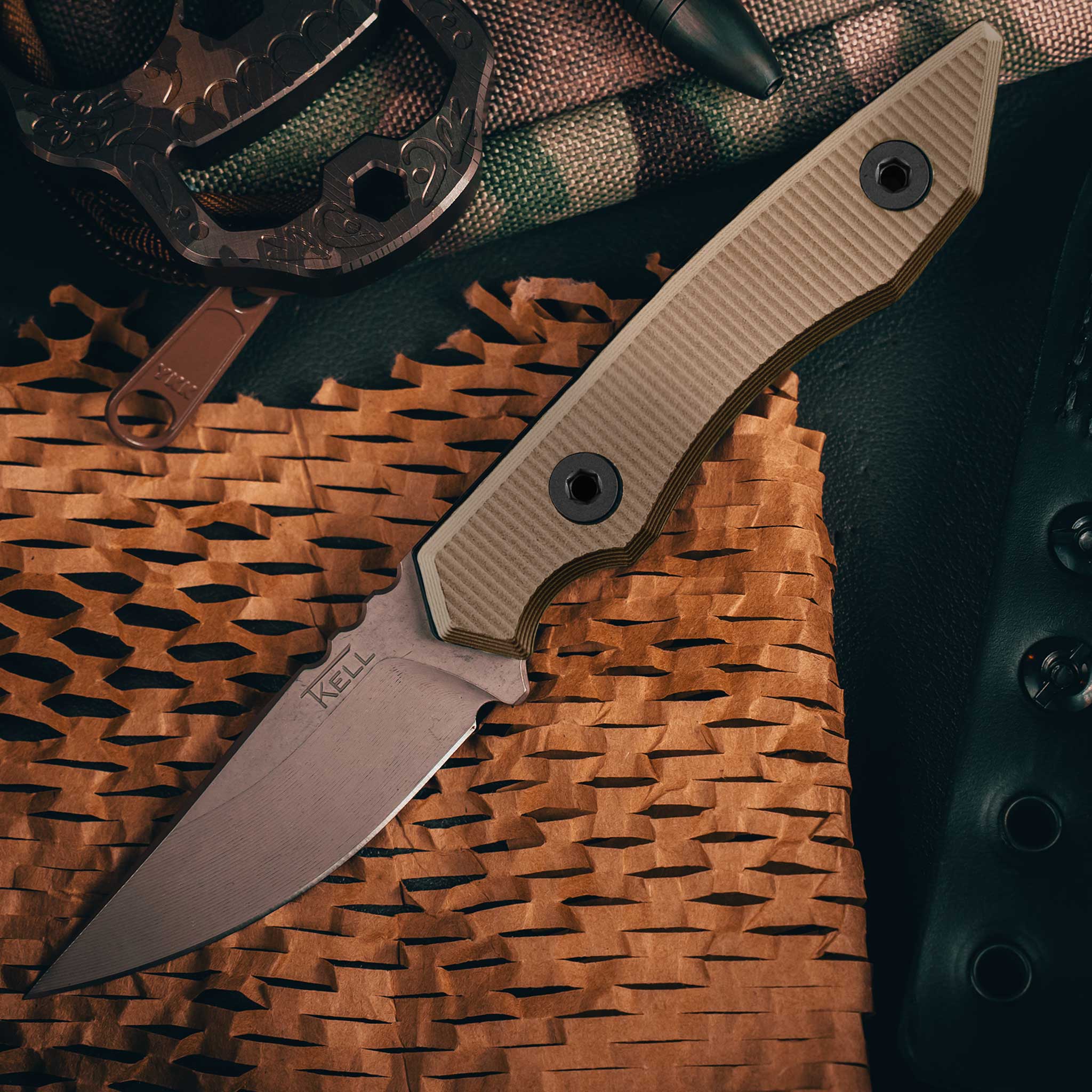 Custom Knives and Handmade Tactical Blades | T. Kell Knives