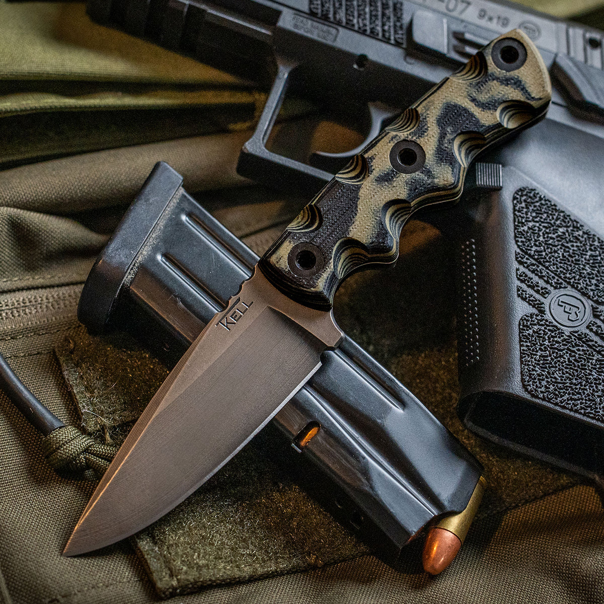 Combatant | Compact EDC Knife | Ergonomic Knife | T.Kell