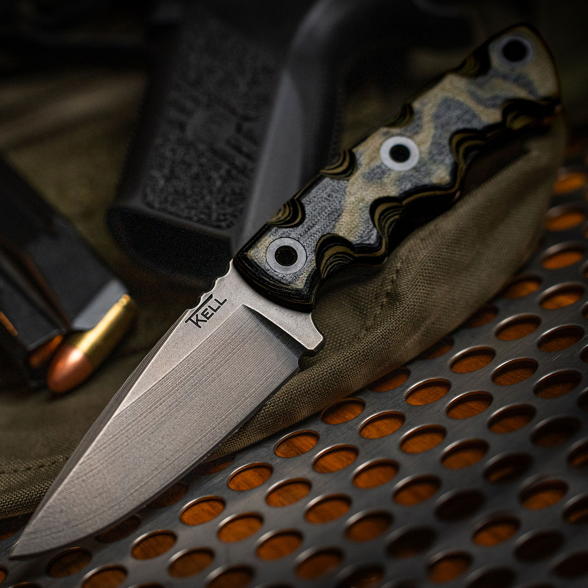 Combatant | Compact EDC Knife | Ergonomic Knife | T.Kell