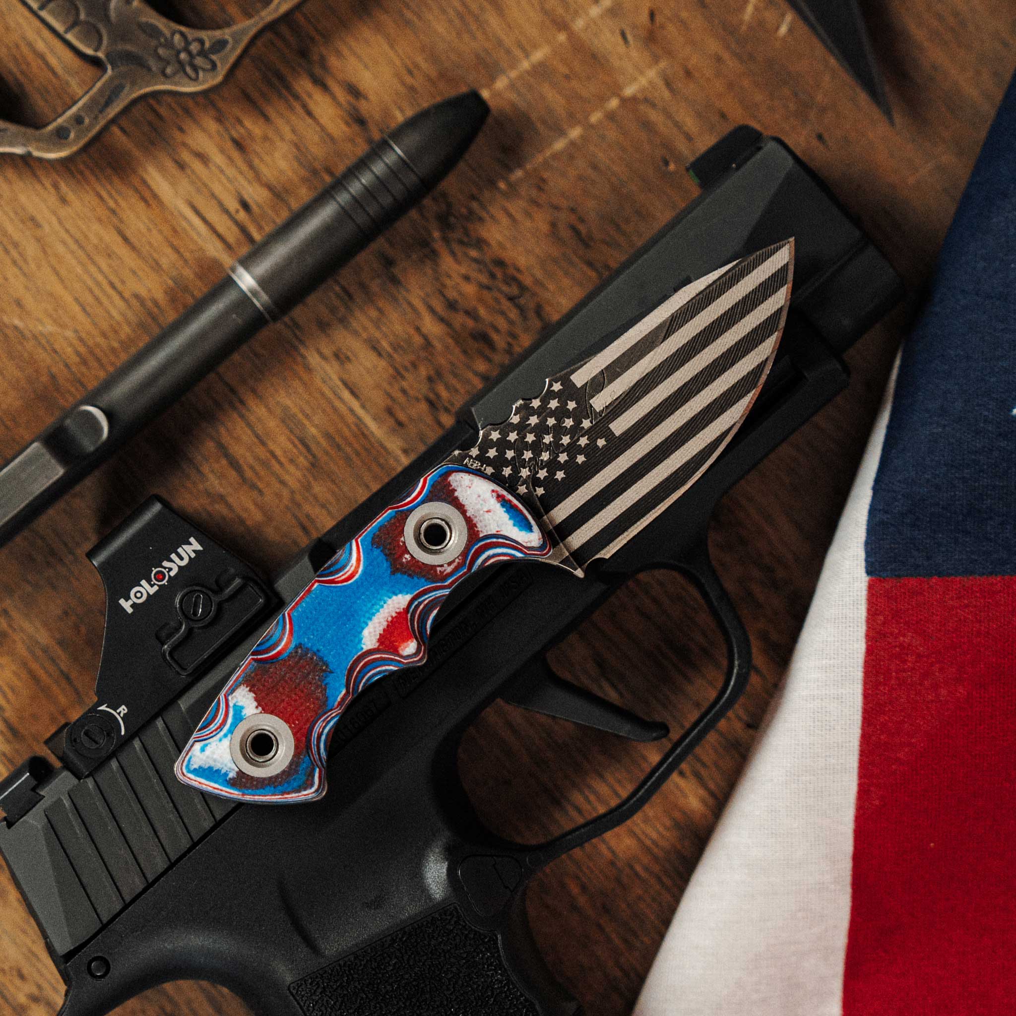 Custom Knives and Handmade Tactical Blades | T. Kell Knives