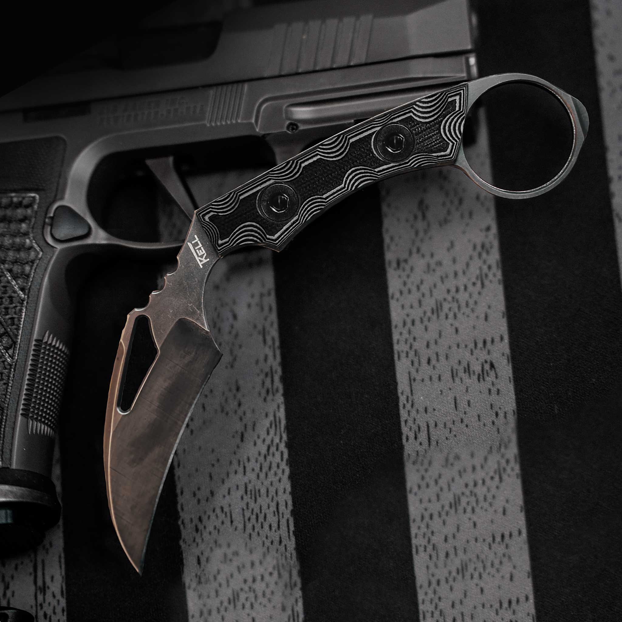 FLN 2.0 | Fast Deployment Hawkbill Knife | T.Kell & Neeve