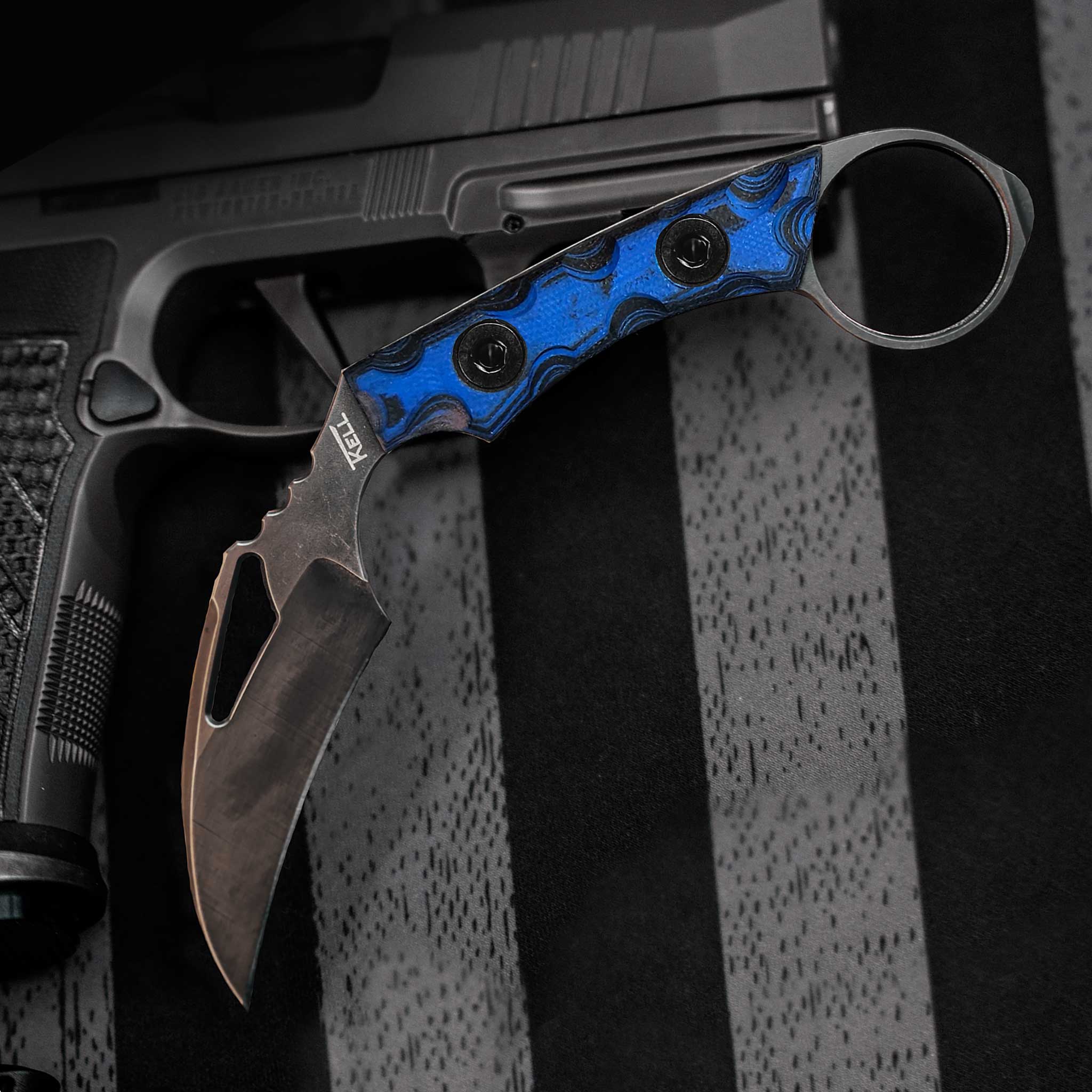 FLN Blade: Sleek, Fast Deployment Knife | T.Kell & Neeve