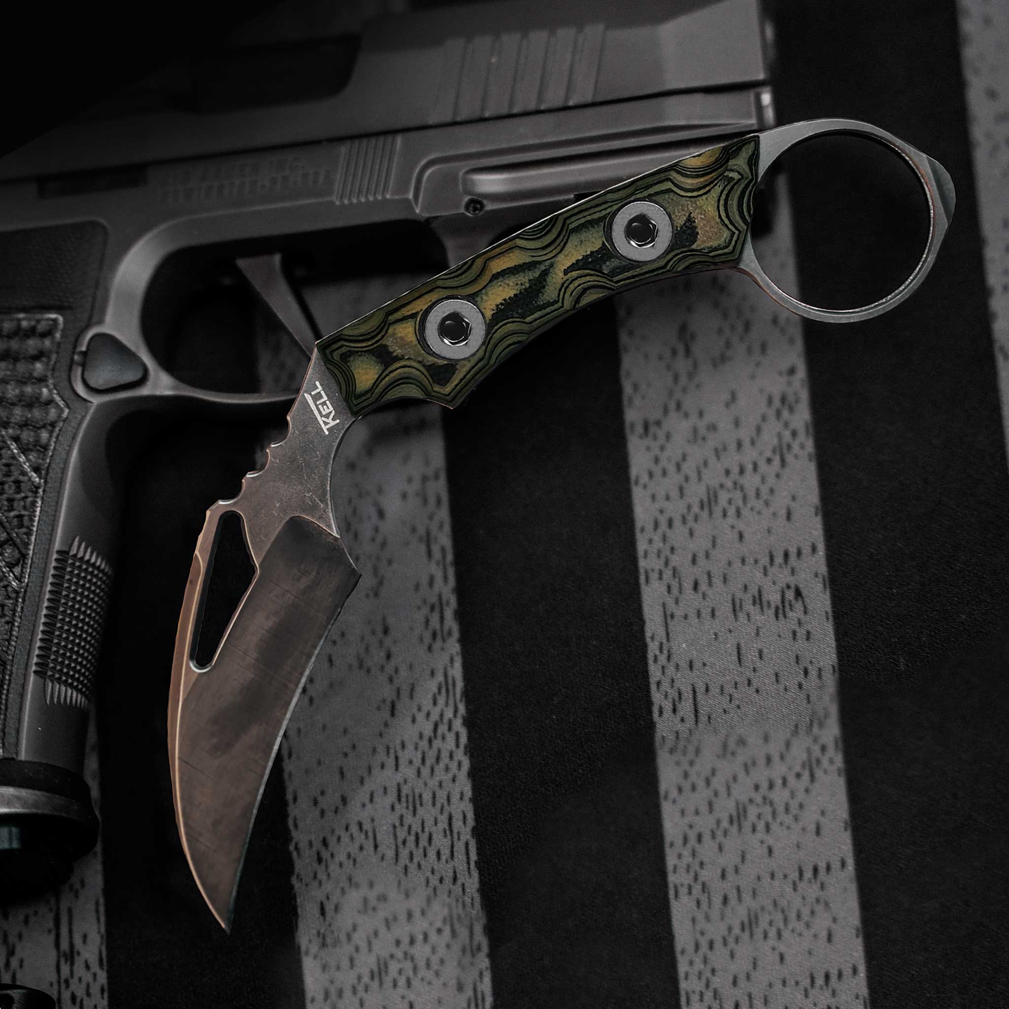 FLN 2.0 | Fast Deployment Hawkbill Knife | T.Kell & Neeve