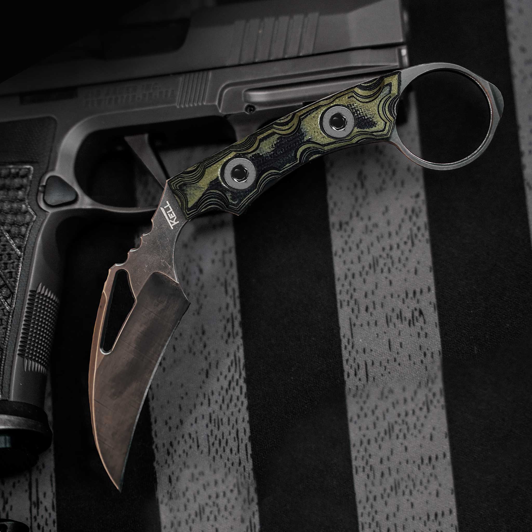 FLN 2.0 | Fast Deployment Hawkbill Knife | T.Kell & Neeve