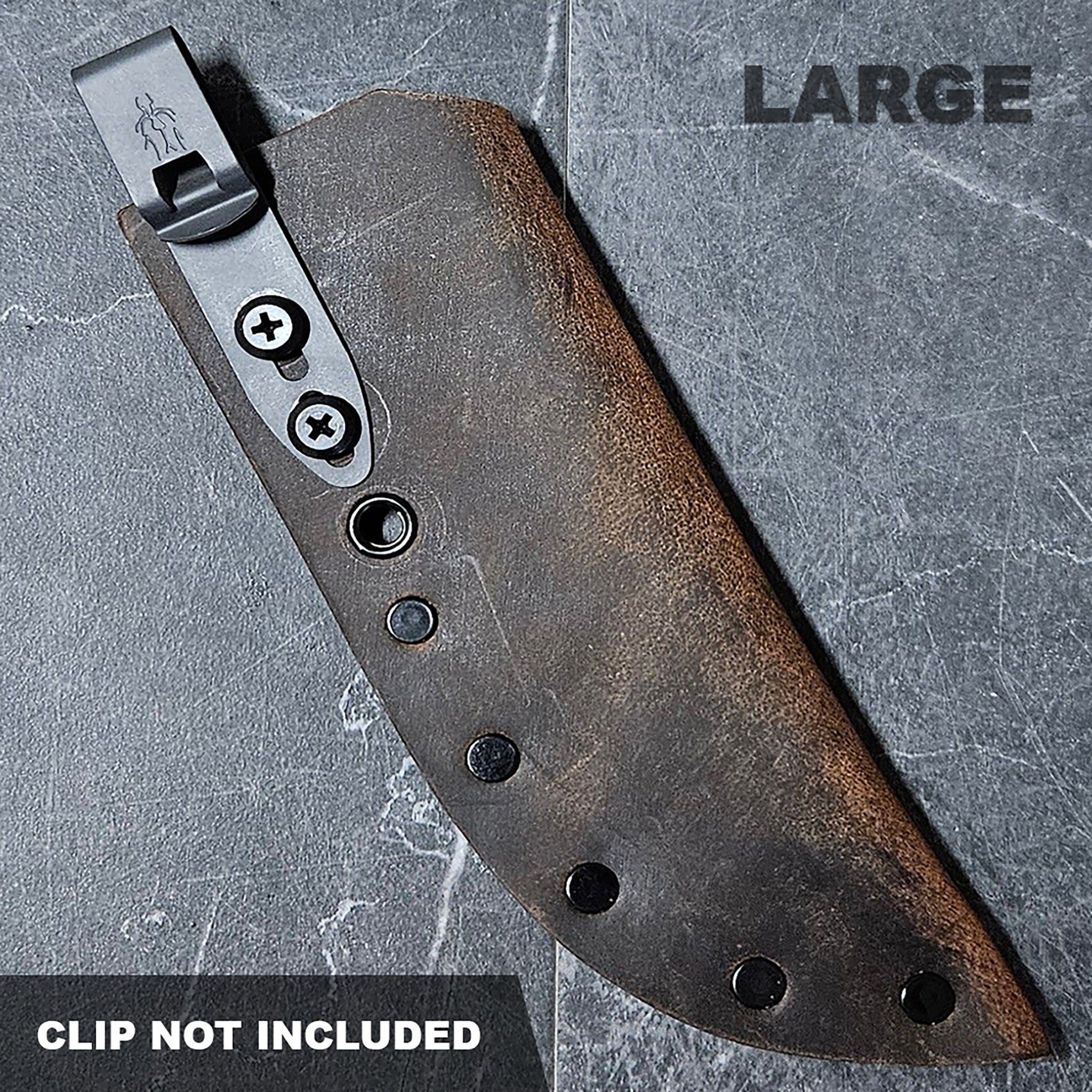 Badger Claw Leather Sheath