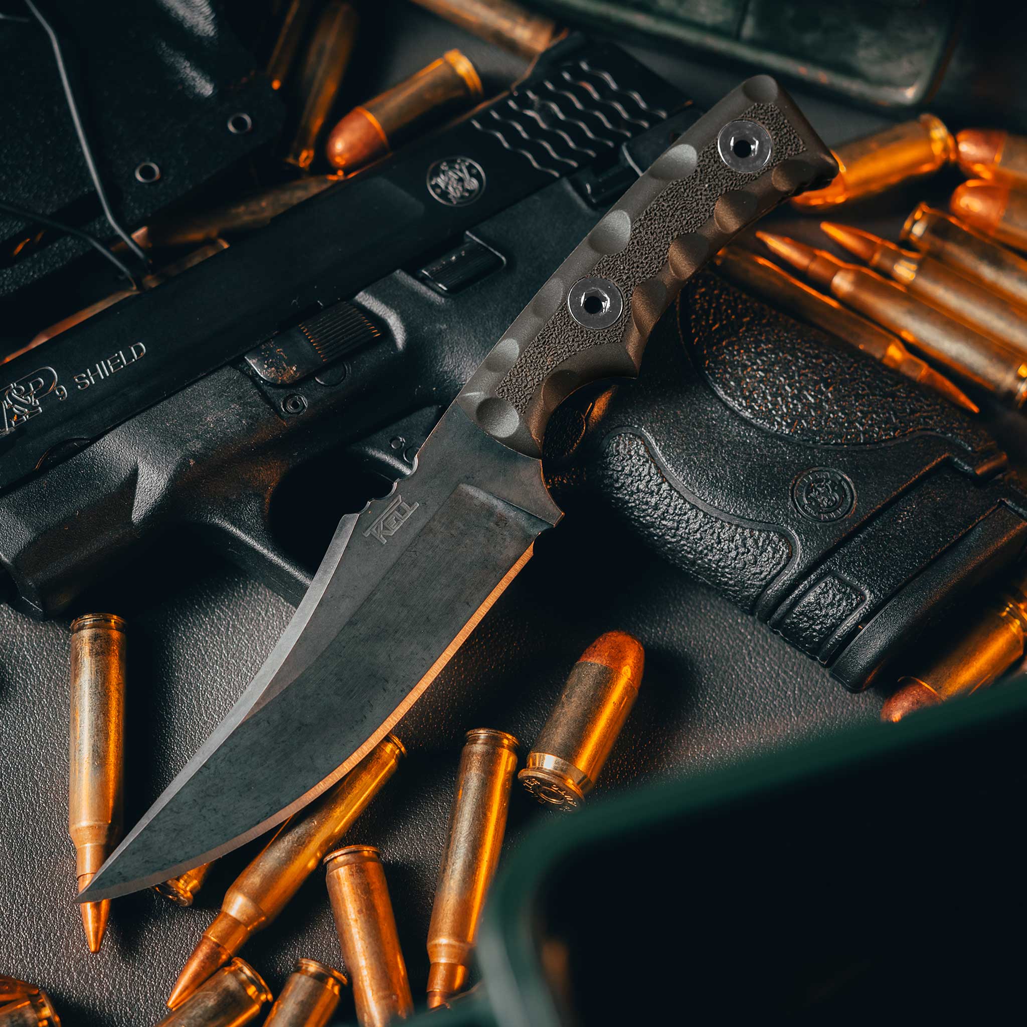 Custom Knives and Handmade Tactical Blades | T. Kell Knives