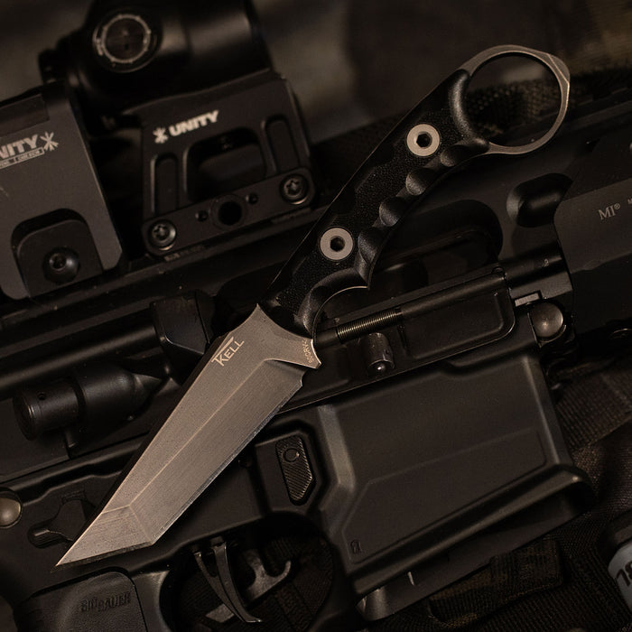 Nighthawk | Fixed Tanto Blade Knife | T.Kell Knives