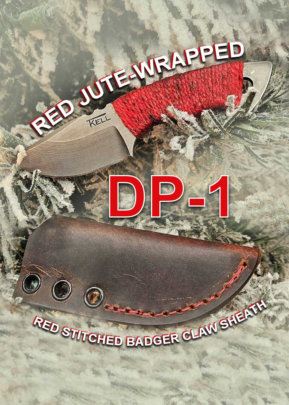 Red Jute-Wrapped DP-1s