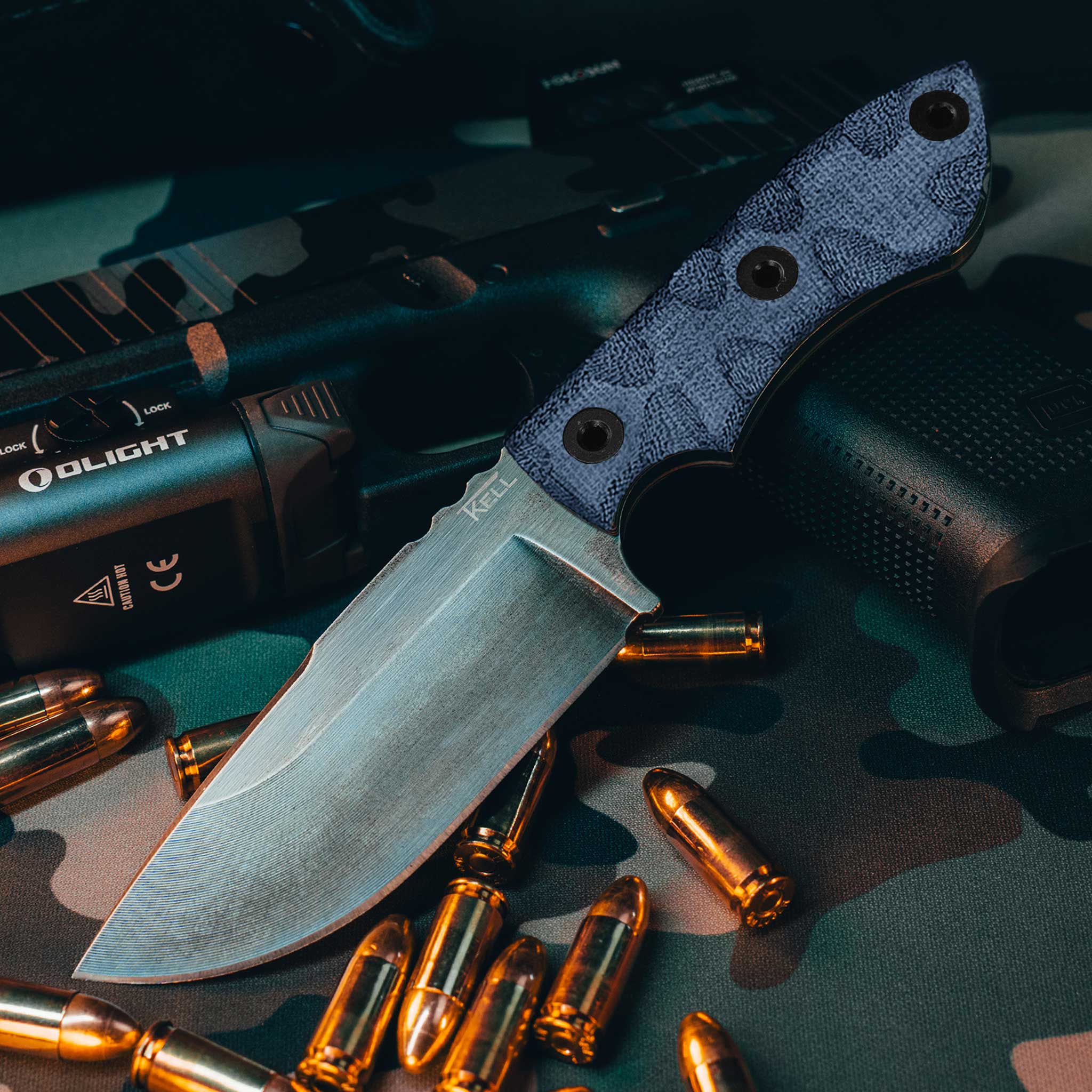 新品　TKELL Agent 003 アウトドアナイフ　レプリカ TKell Knives Agent 002 & 003: The Ultimate Self-Defense EDC? +