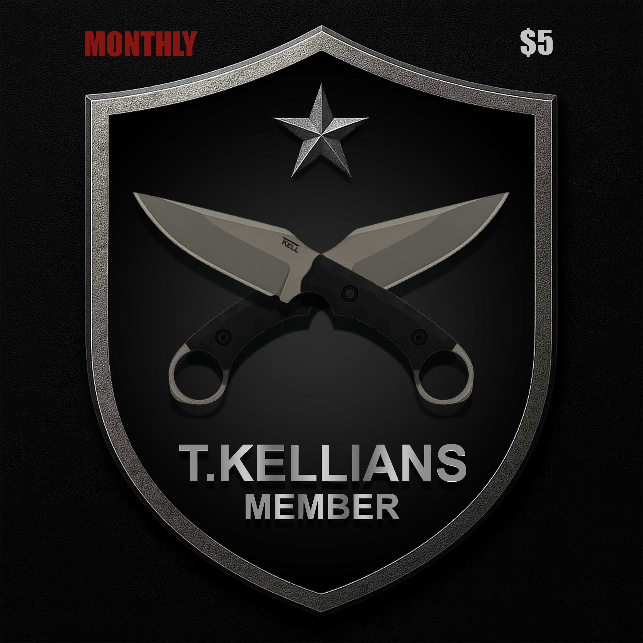 T.Kellian Member (Monthly)