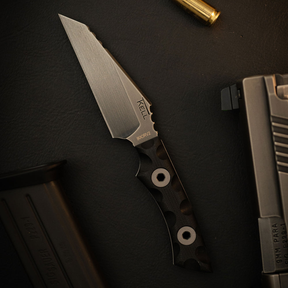 Aggressive Wharncliffe style EDC blade