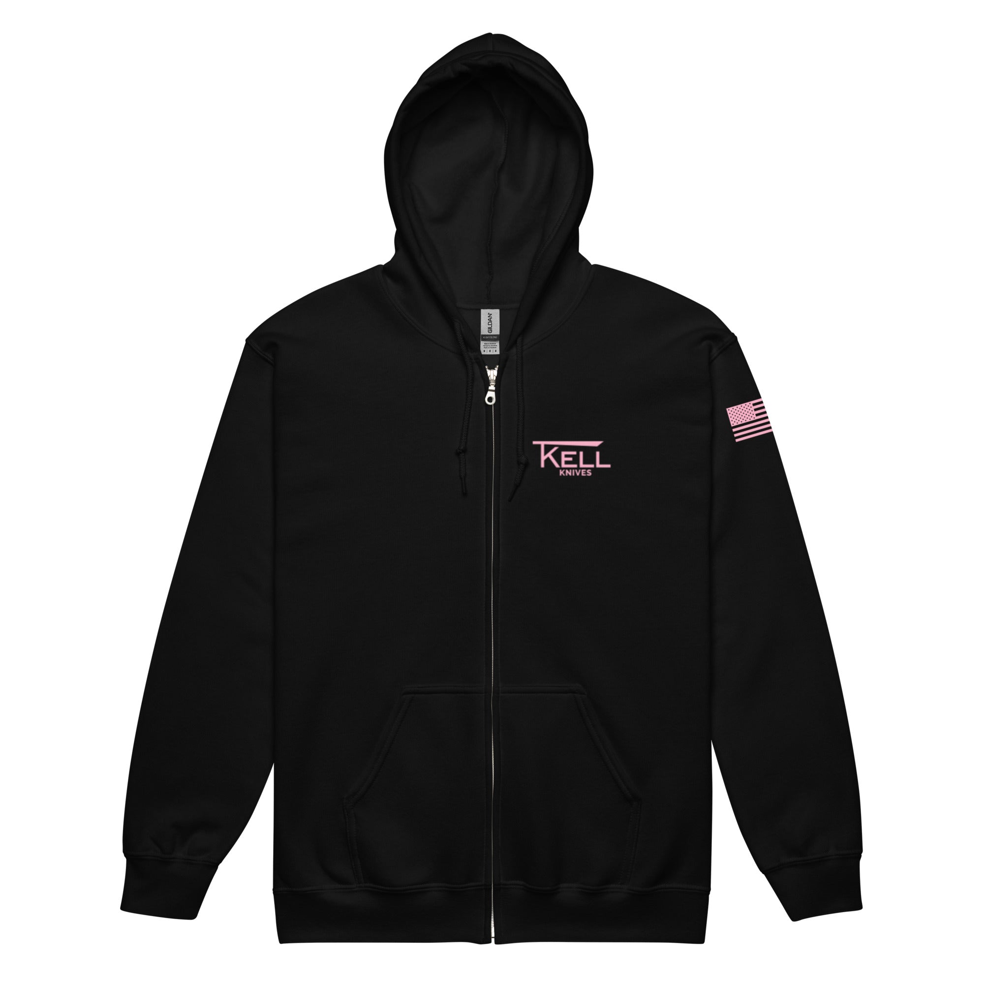 【美品】 NKNIT/ロゴジップフーディ Pink Logo Zip Up Hoodie